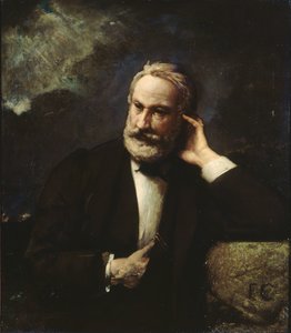 Portret van Victor Hugo 1802-1885, ca. 1868
