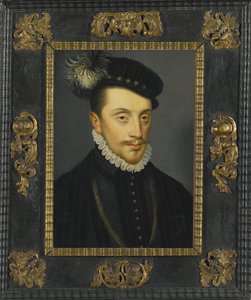 Portret van Karel III 1543-1608, Hertog van Lotharingen door François Clouet