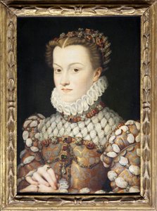 Portret van Elisabeth van Oostenrijk
