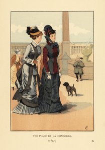 Place de la Concorde in 1877 door François Courboin