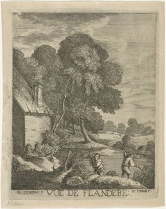 Vlaams landschap door François Deroy