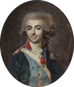Portret van Antoine Bertin, genaamd de chevalier Bertin.