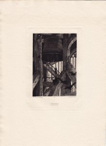 François Flameng - Victor Hugo - Schemerliederen - De klok door Francois Flameng