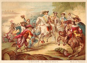 De Grote Condé bij de Slag bij Rocroi, 1643 door François Joseph Heim
