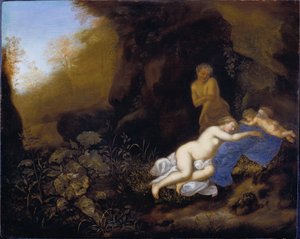 Jupiter en Antiope door François Verwilt
