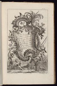 Cartouche met Palmboom, Livre de Cartouches Irréguliers (Boek van Onregelmatige Cartouches)
