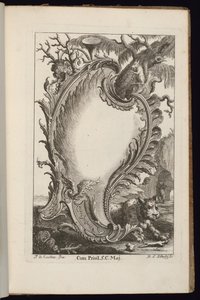 Cartouche met boom, Livre de Cartouches Irréguliers (Boek van onregelmatige cartouches)