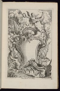 Cartouche met een Genius, Livre de Cartouches à divers usages (Boek van Cartouches voor Verschillende Gebruiken)