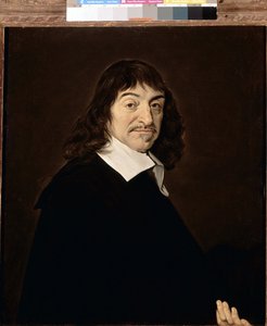 Portret van René Descartes, Franse filosoof door Frans (after) Hals