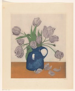 Tulpen in een kan