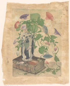 Winde in een vaas van aardewerk