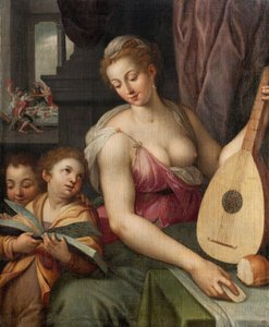 Allegorie van muziek