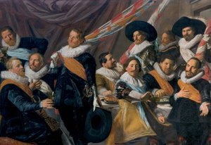 Banket van de officieren van de St George Burgerwacht