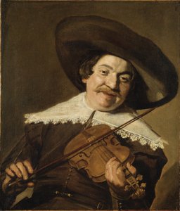 Daniel van Aken die de Viool Speelt, c.1640 door Frans Hals