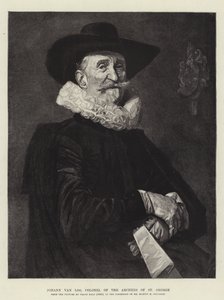 Johann van Loo, Kolonel van de Boogschutters van St. George door Frans Hals