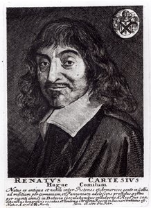 Portret van René Descartes (1596-1650)