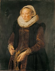 Portret van een vrouw, ca. 1611