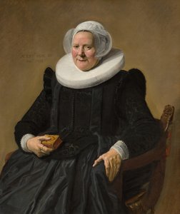 Portret van een Oudere Dame door Frans Hals