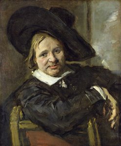 De man met de slappe hoed door Frans Hals