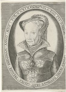 Portret van Mary I door Frans Huys