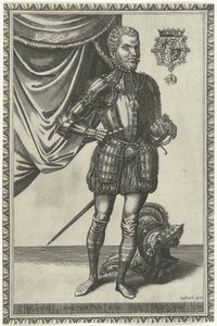 Portret van hertog Emanuel Philibert van Savoye