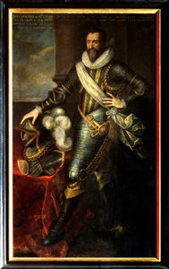 Portret van Maximilian de Bethune, hertog van Sully als grootmeester van de artillerie