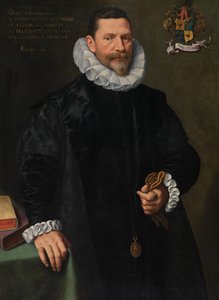 Portret van Petrus Richardus door Frans II Pourbus