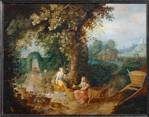 Vertumne et Pomone - Vertumnus en Pomona ...