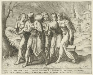 Lot verlaat Sodom