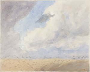Korenveld door Frans Alexander Evert Lodewijk Smissaert