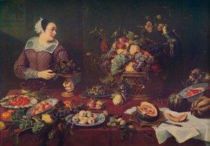 La Vendedora De Frutas, 1636