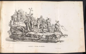 Derde praalwagen in de optocht voor de Heilige Rombout, 1825 door Frans Vervloet