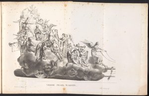 Vierde praalwagen in de optocht voor de Heilige Rombout, 1825