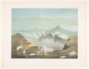 Vulkaan Guntur te West-Java
