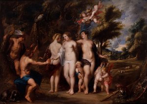 Het oordeel van Paris door Frans Wouters