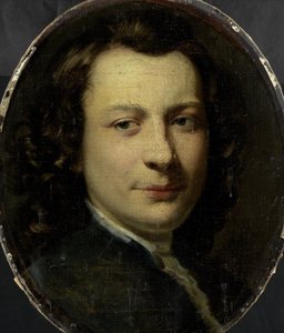 Portret van George van der Myn, schilder