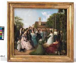 Pandverbeuren van de familie Alt door Franz Alt