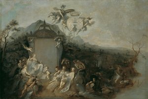 Allegorie op Galicië en Lodomerië