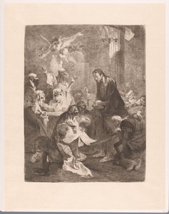 Communie der apostelen door Franz Anton Maulbertsch