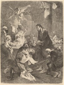 De Instelling van de Eucharistie door Franz Anton Maulbertsch