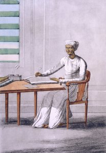 Een causto klerkschrijver, pub. 1808-12