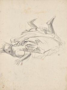 Gevallen vrouw door Franz Barwig d. Ä.