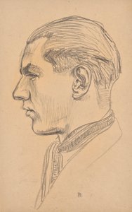 Portret van Franz Barwig de Jongere door Franz Barwig d. Ä.