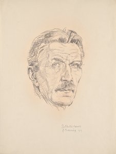Zelfportret door Franz Barwig d. Ä.
