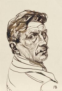 Zelfportret door Franz Barwig d. Ä.