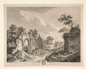 Ruïnes van de abdij van St. Maur