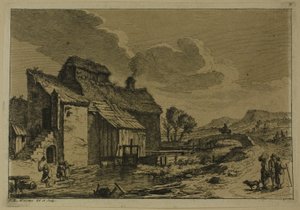 De molen bij de stroom
