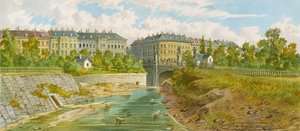 De Elisabethbrug over de Wienfluss