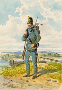 Soldaat door Franz Gerasch