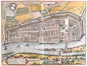 Bremen, Duitsland (gravure)